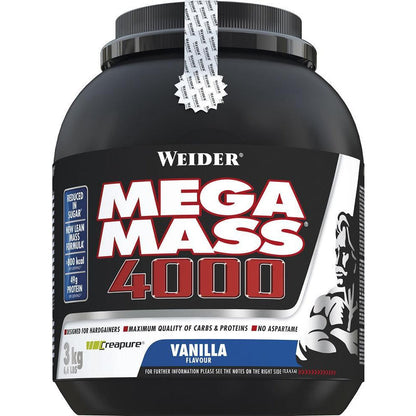 Weider Mega Mass 4000, Chocolate - 3000g