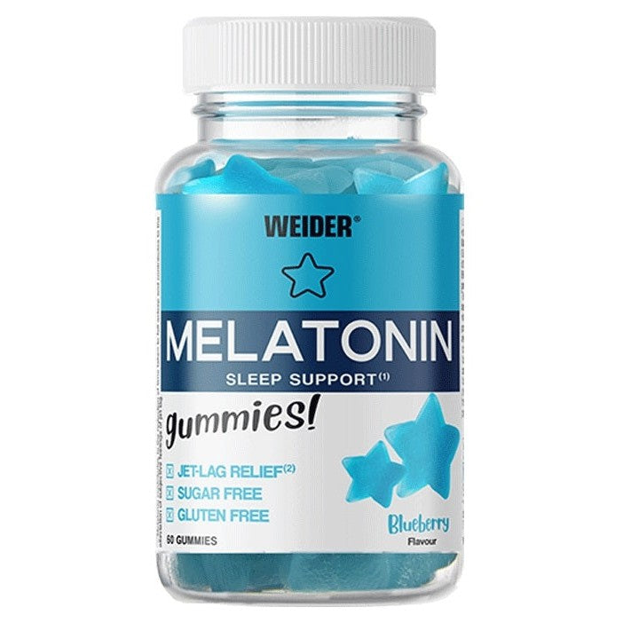 Weider Melatonin, Blueberry - 60 gummies