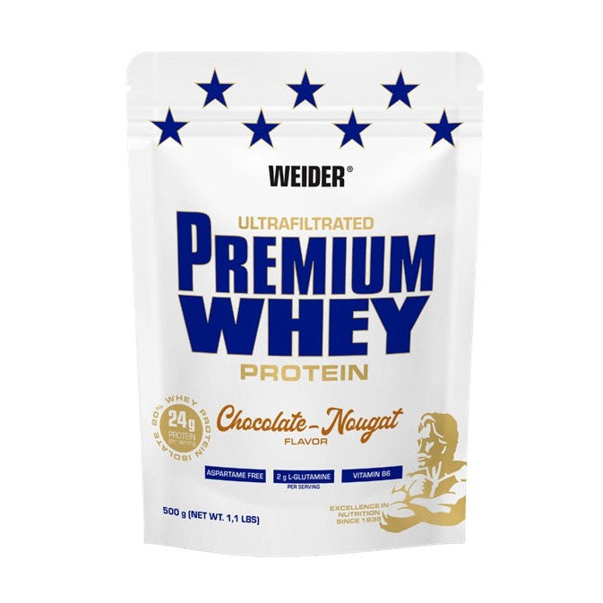 Weider Premium Whey, Chocolate Nougat - 500g