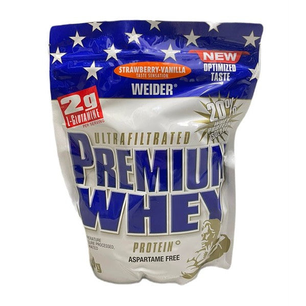 Weider Premium Whey, Strawberry Vanilla - 500g