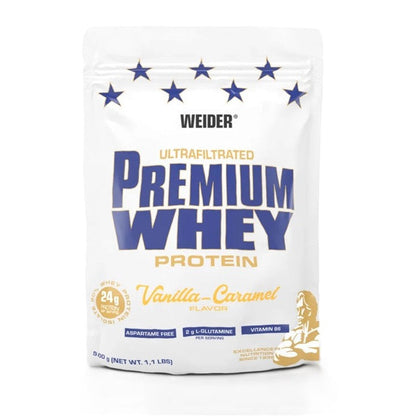 Weider Premium Whey, Vanilla Caramel - 500g