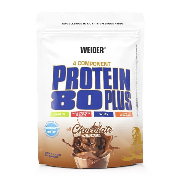 Weider Protein 80 Plus, Chocolate - 500g