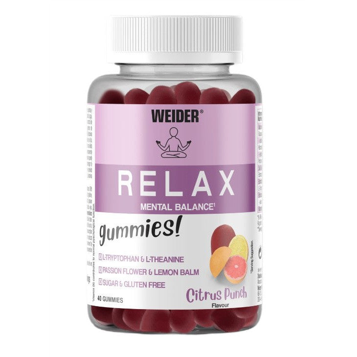 Weider Relax, Citrus Punch - 40 gummies