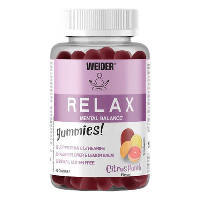 Weider Relax, Citrus Punch - 40 gummies