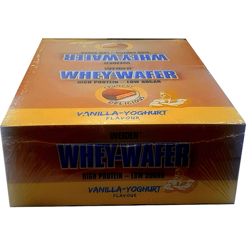 Weider Whey-Wafer, Vanilla Yoghurt - 12 x 35g