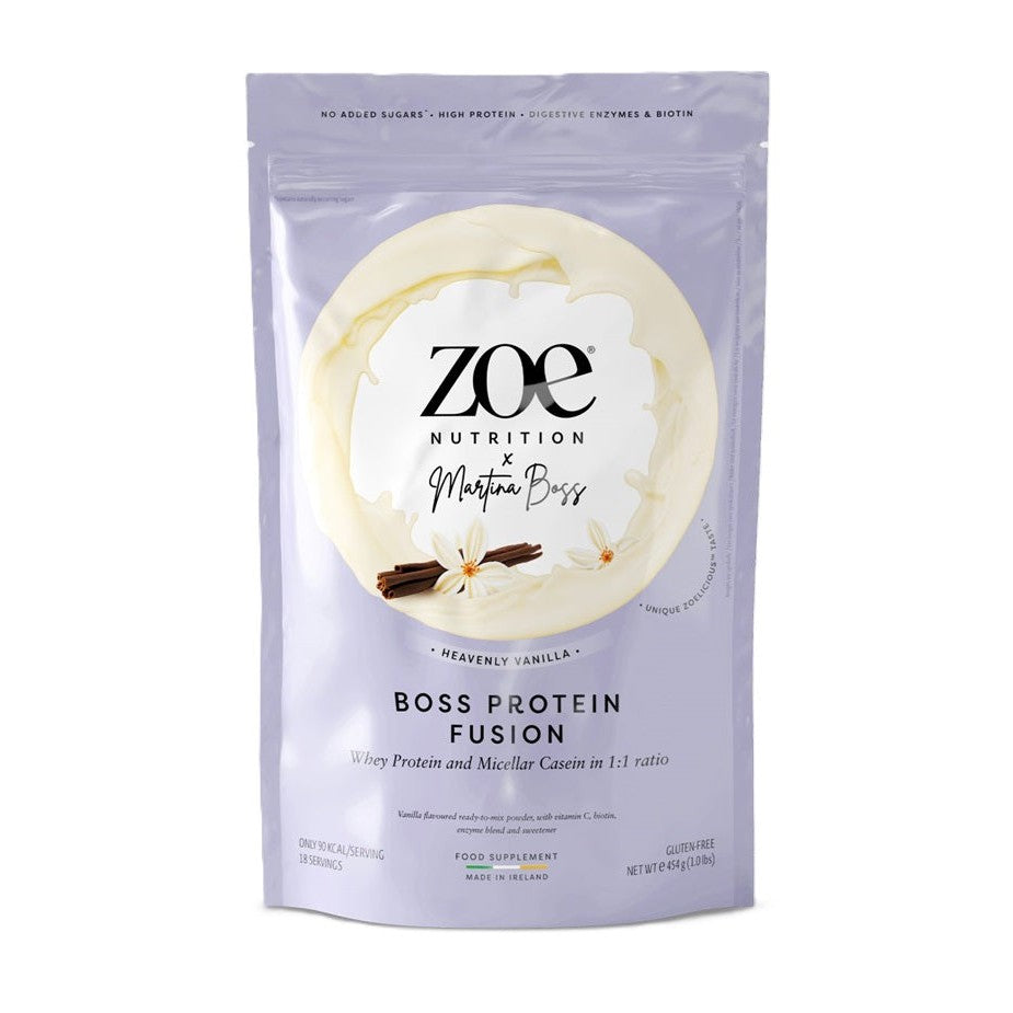 ZOE Nutrition Boss Protein Fusion, Heavenly Vanilla - 454g