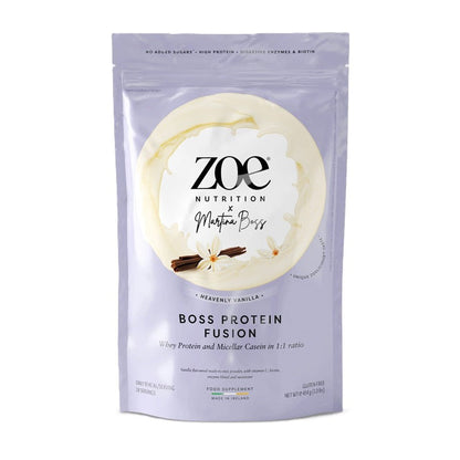 ZOE Nutrition Boss Protein Fusion, Heavenly Vanilla - 454g