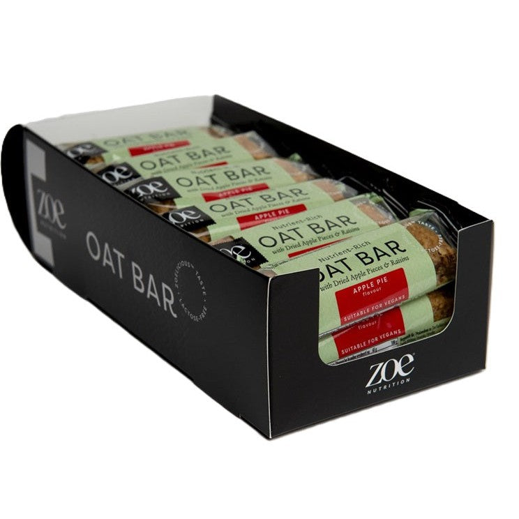 ZOE Nutrition Oat Bar, Apple Pie - 18 x 65g
