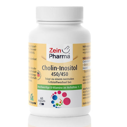 Zein Pharma Choline-Inositol 450/450mg - 60 caps