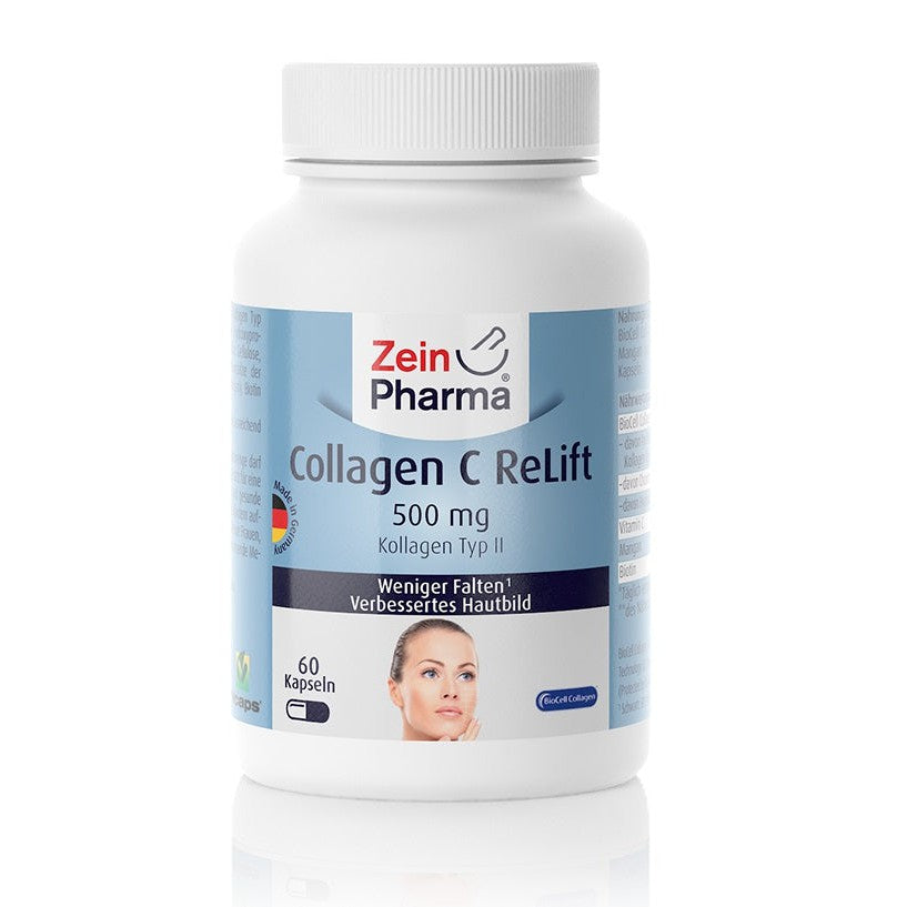 Zein Pharma Collagen C ReLift, 500mg - 60 caps