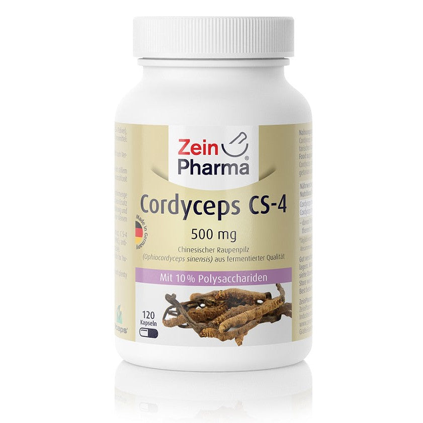 Zein Pharma Cordyceps CS-4, 500mg - 120 caps