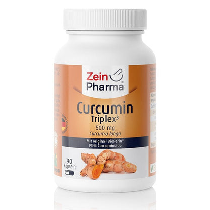 Zein Pharma Curcumin Triplex, 500mg - 90 caps