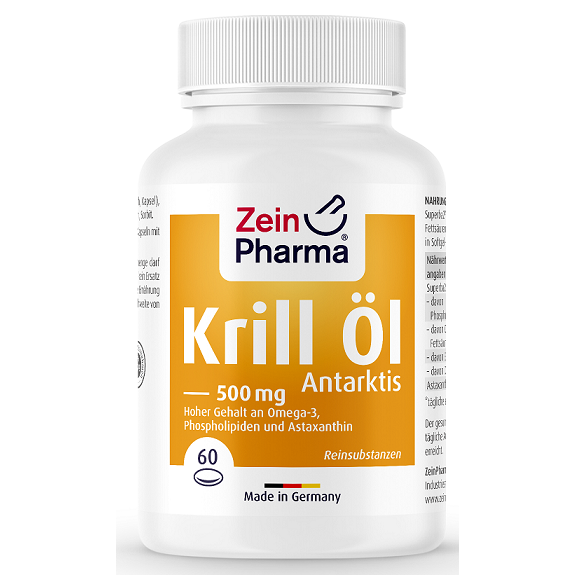 Zein Pharma Krill Oil Antarctic, 500mg - 60 caps