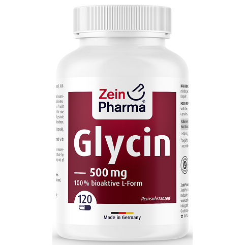 Zein Pharma L-Glycine, 500mg - 120 caps