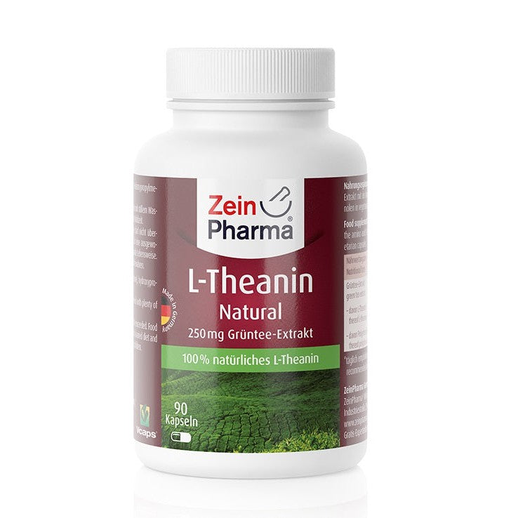 Zein Pharma L-Theanin Natural, 250mg - 90 caps