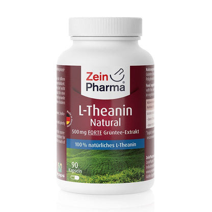 Zein Pharma L-Theanin Natural, 500mg - 90 caps