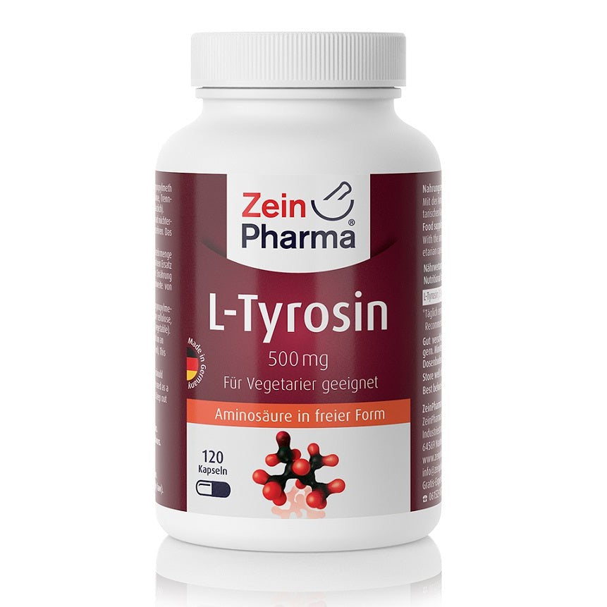 Zein Pharma L-Tyrosine, 500mg - 120 caps