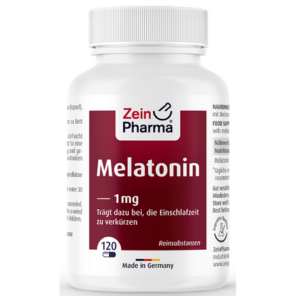 Zein Pharma Melatonin, 1mg - 120 caps