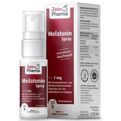 Zein Pharma Melatonin Spray, 1mg - 25 ml.
