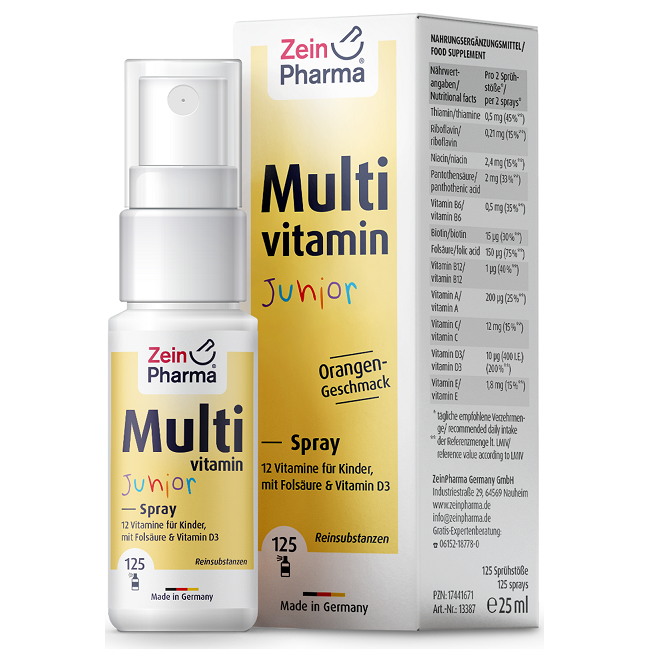 Zein Pharma Multivitamin Junior Spray - 25 ml.