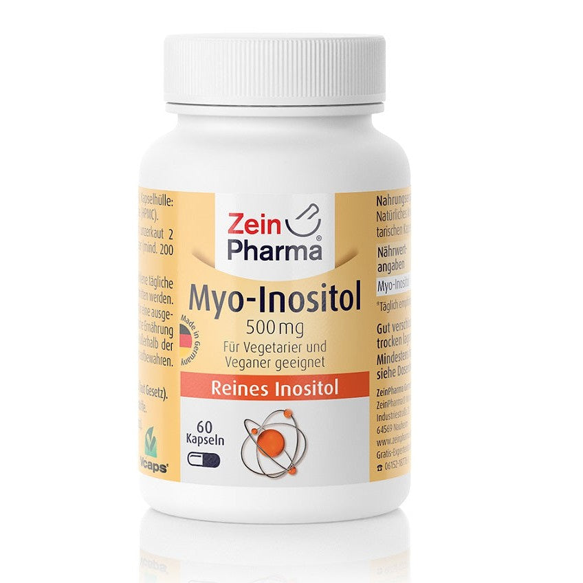Zein Pharma Myo-Inositol, 500mg - 60 caps