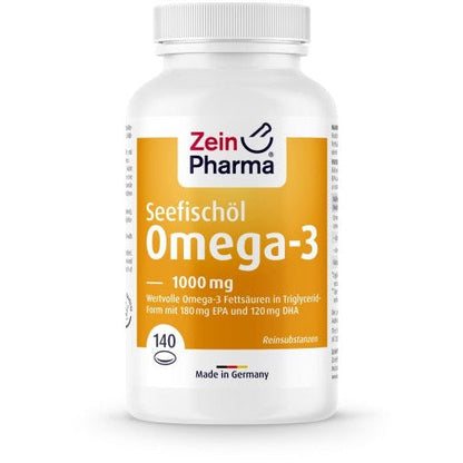 Zein Pharma Omega-3, 1000mg - 140 caps