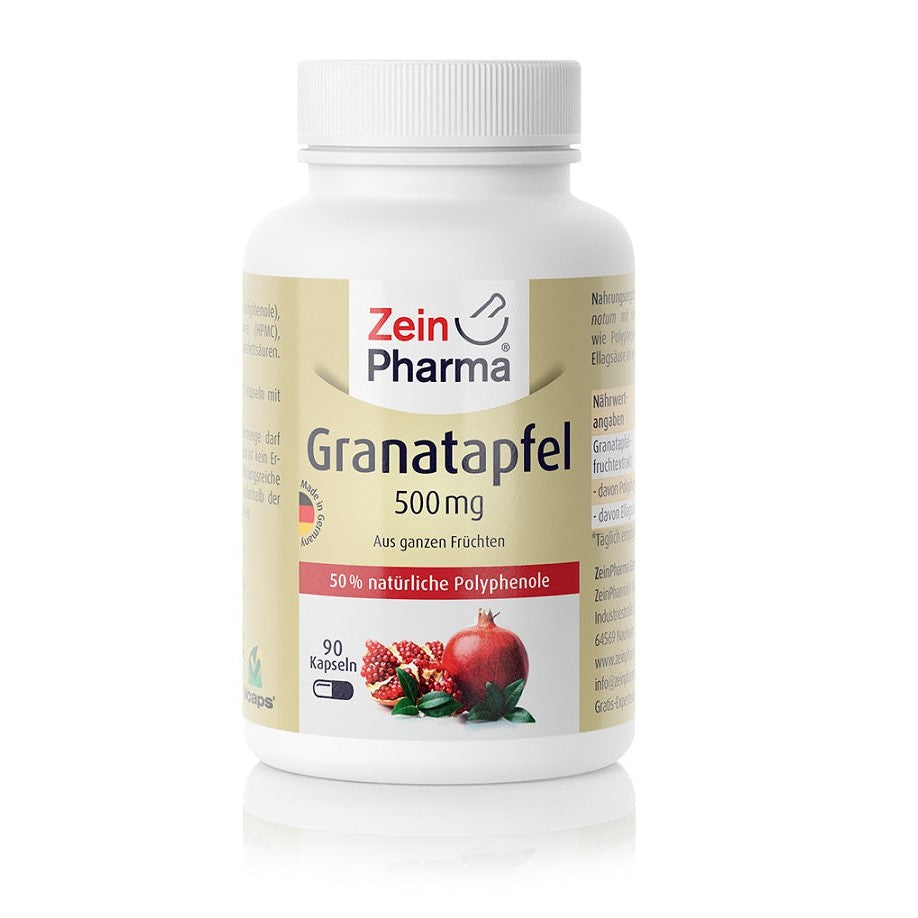 Zein Pharma Pomegranate, 500mg - 90 caps