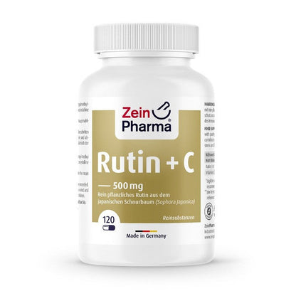Zein Pharma Ruitn + C, 500mg - 120 vcaps