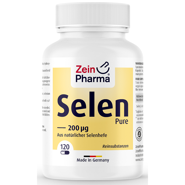 Zein Pharma Selenium Pure, 200mcg - 120 caps