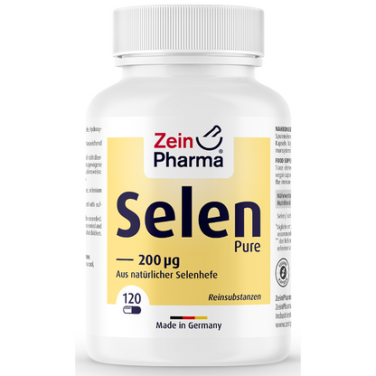 Zein Pharma Selenium Pure, 200mcg - 120 caps