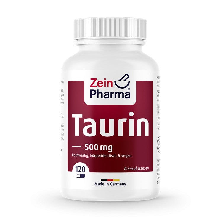 Zein Pharma Taurine, 500mg - 120 vcaps