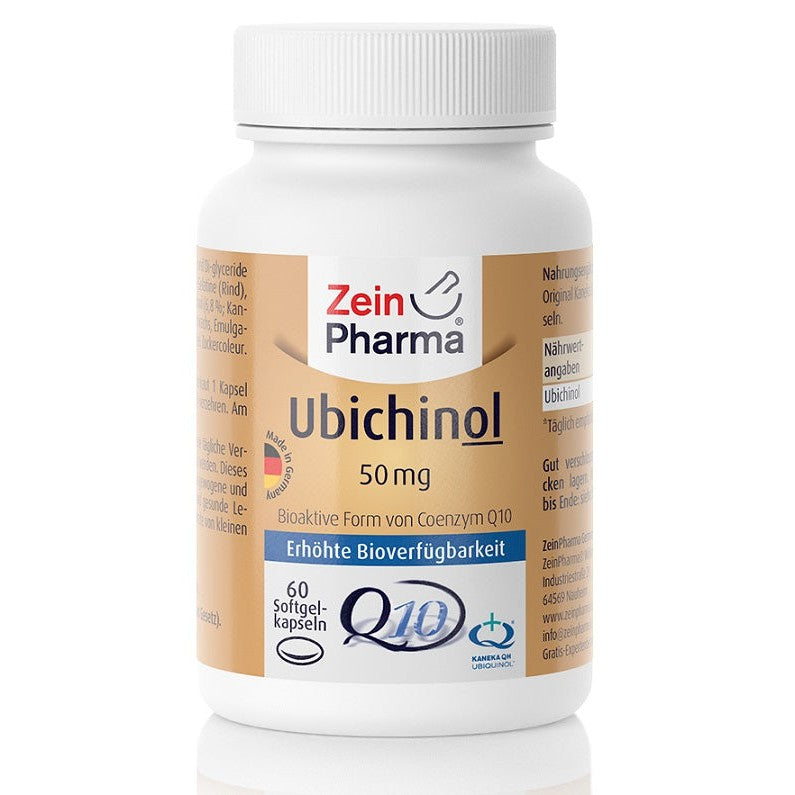 Zein Pharma Ubiquinol, 50mg - 60 caps