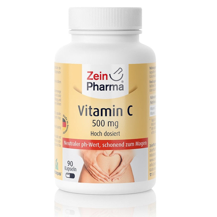 Zein Pharma Vitamin C Buffered, 500mg - 90 caps