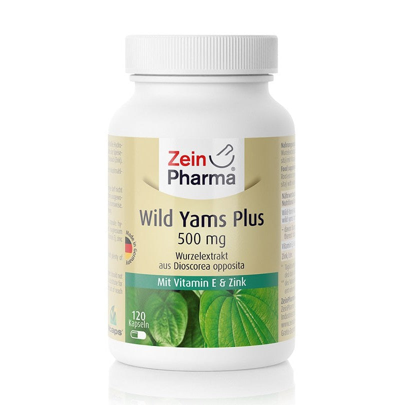 Zein Pharma Wild Yams Plus, 500mg - 120 caps