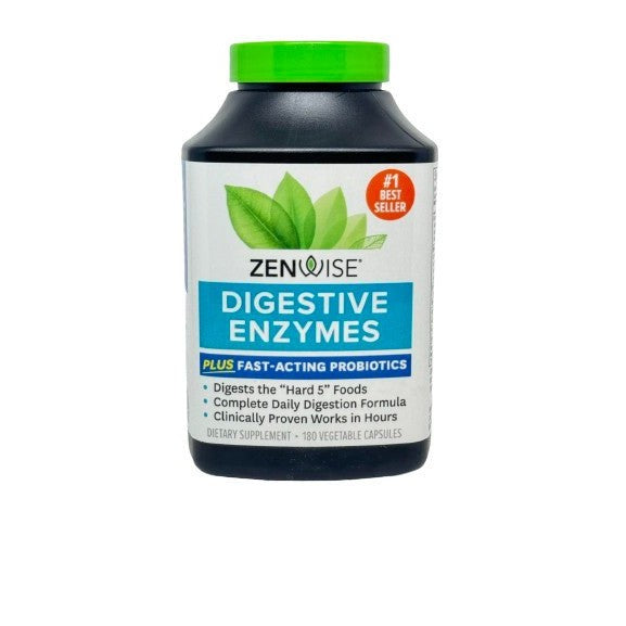 Zenwise Digestive Enzymes - 180 caps