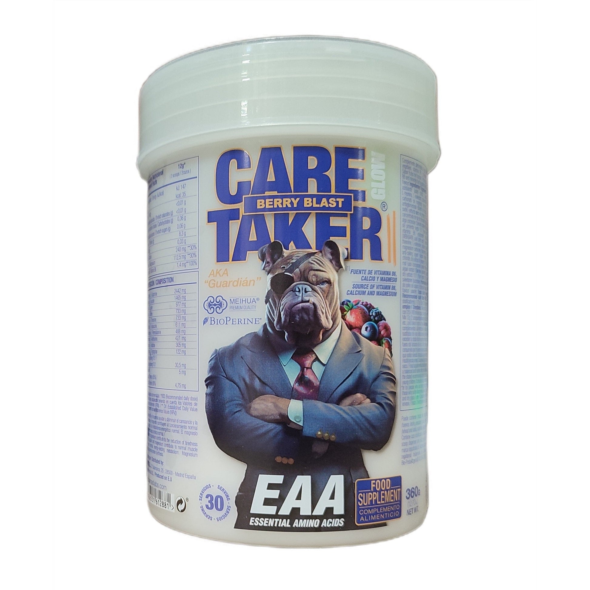 Zoomad Labs Caretaker II EAA Glow, Berry Blast - 360g