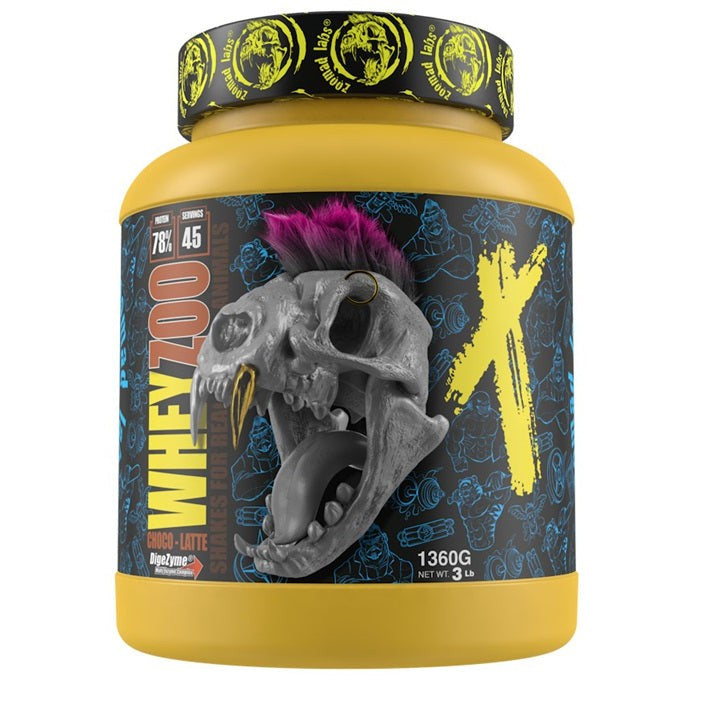 Zoomad Labs WheyZoo, Choco-Latte - 1360g