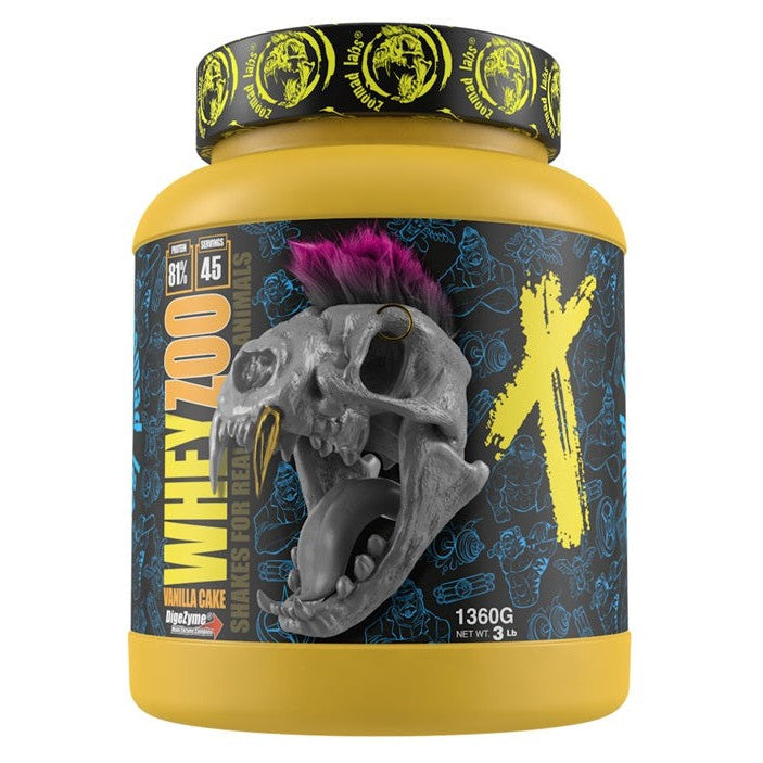 Zoomad Labs WheyZoo, Vanilla Cake - 1360g